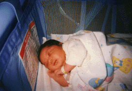 A picture of baby Kyra