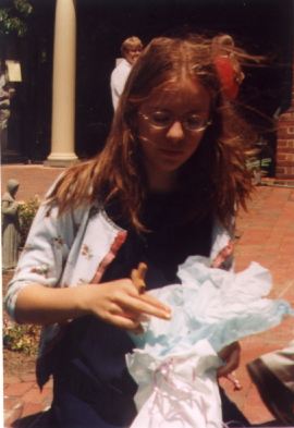 Mindi, age 13 on confirmation day